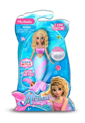 MERMAID MAGIC WINDUP DOLL 5 3ASST