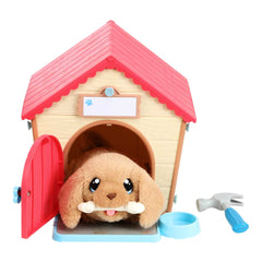 Ll Flat Pk Puppy - Blonde/Brown-Little Live Pets-630996264775