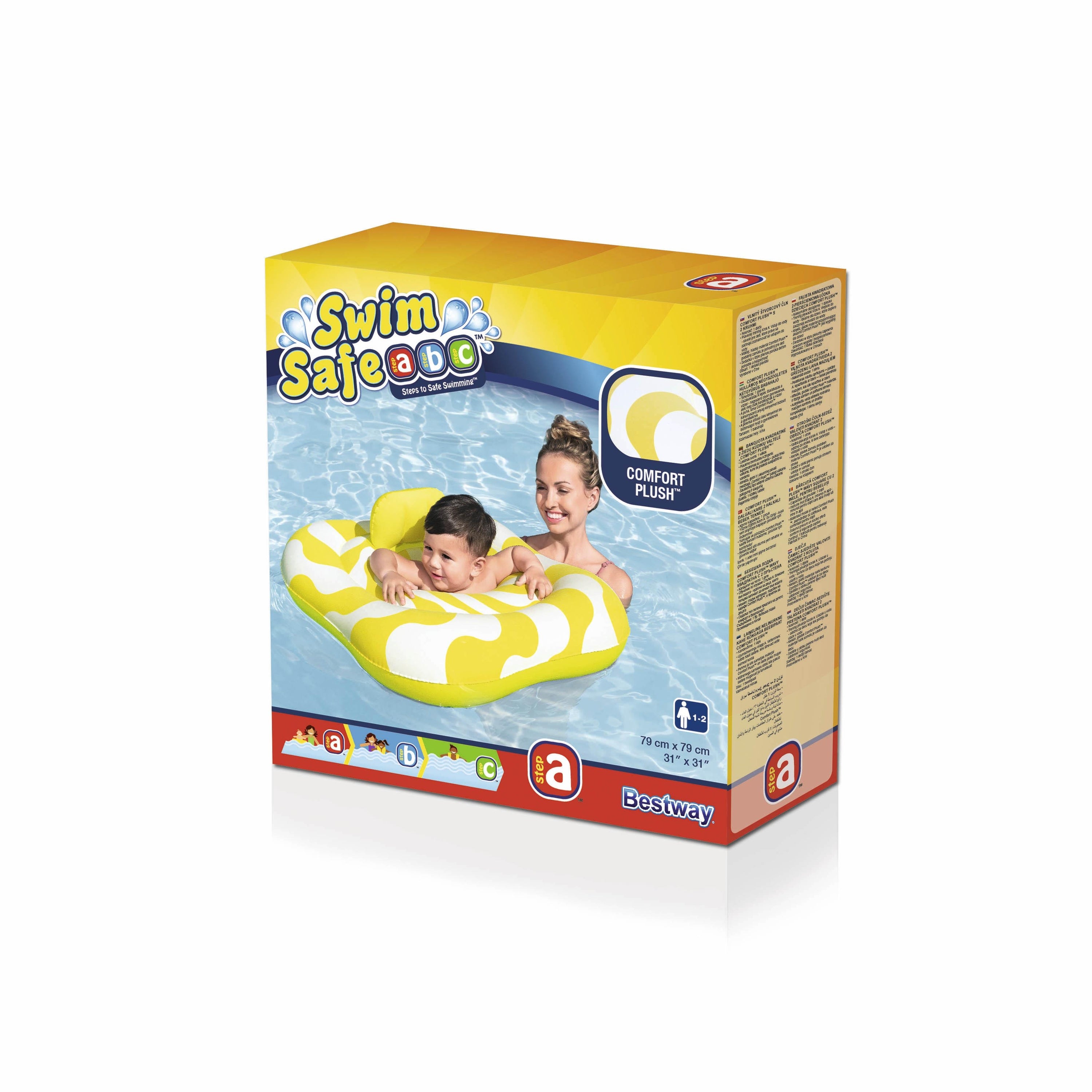 BWAY SWIMSAFE BABY WAVY SQUARE 79X79