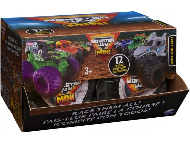 Monster Jam Mini Scale Vehicles Asst.-Monster Jam-778988370520