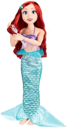 Disney Princess Ariel Doll Plydate W/Acces 32-Dolls & Accessories-JAKKS-