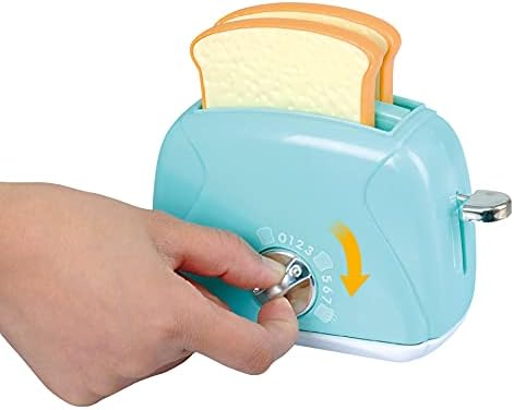 PLAYGO BREAKFAST KITCHEN APPLIANCE TRIO - BLUE (PERFECT BREW COFFEE MACHINE B/O, MY MIXER B/O, MY TOASTER - 3 PCS) *