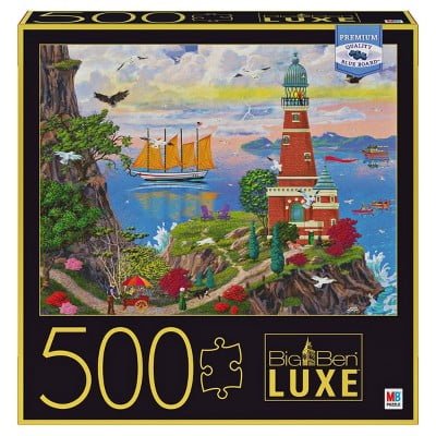 Puzzle Big Benluxe500Pc Asst.(Blueboard)-Spin Master Games-778988300961