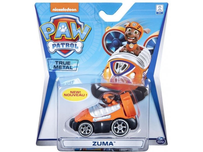 Paw Patrol Die-Cast Aqua 1:55 Vhcl Asst.(Assorted - Includes 1)-ACTION FIGURES & PLAYSETS-Paw Patrol-778988489451