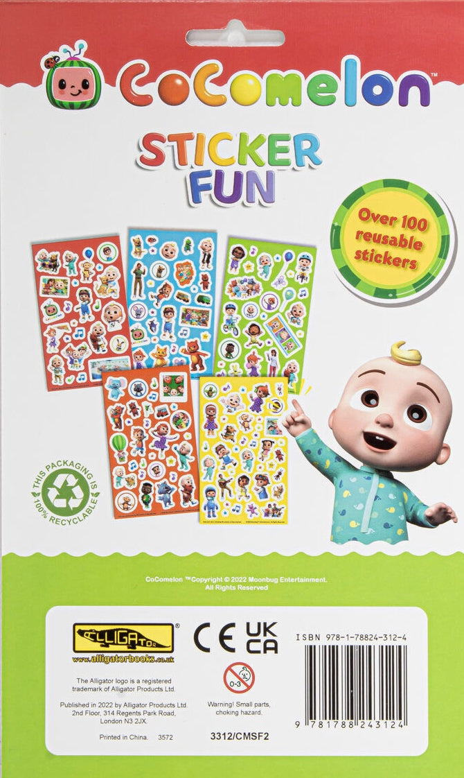 Cocomelon Sticker Fun-Cocomelon-9781788243124