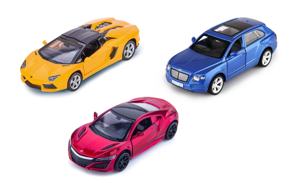 P.Joy V.Vroom Diecast Unif Lice 3Pc 1/64