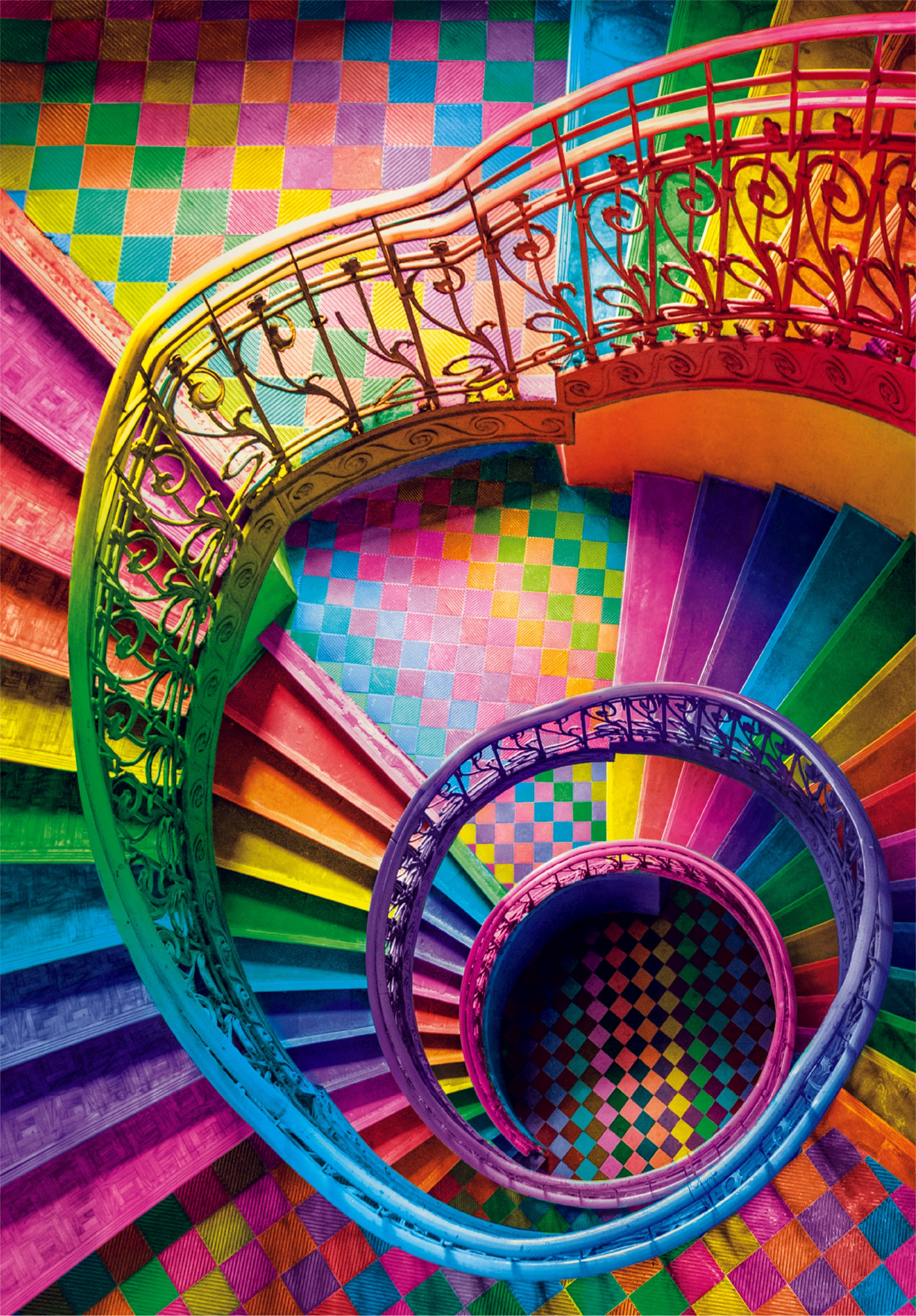 Clem. Puzzle Stair Colorboom 500Pcs