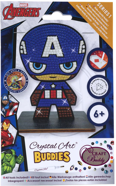 Captain America, Crystal Art Buddy