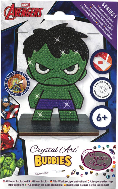 Hulk, Crystal  Art Buddy by Crystal Art for kids - educational