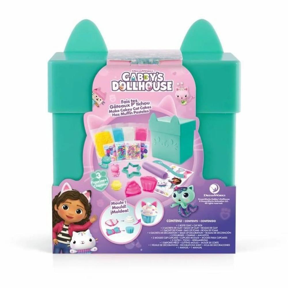 Gabby'S Dollhouse - Cakey Cat Birthday Cat Box-Dolls & Accessories-CANAL TOYS-3555801397158