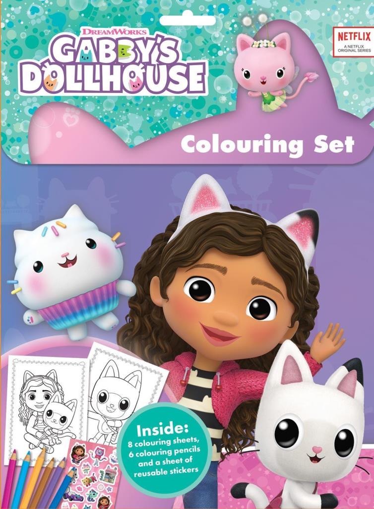 Gabby'S Dollhouse Colouring Set-Gabby's Dollhouse-9781788245579