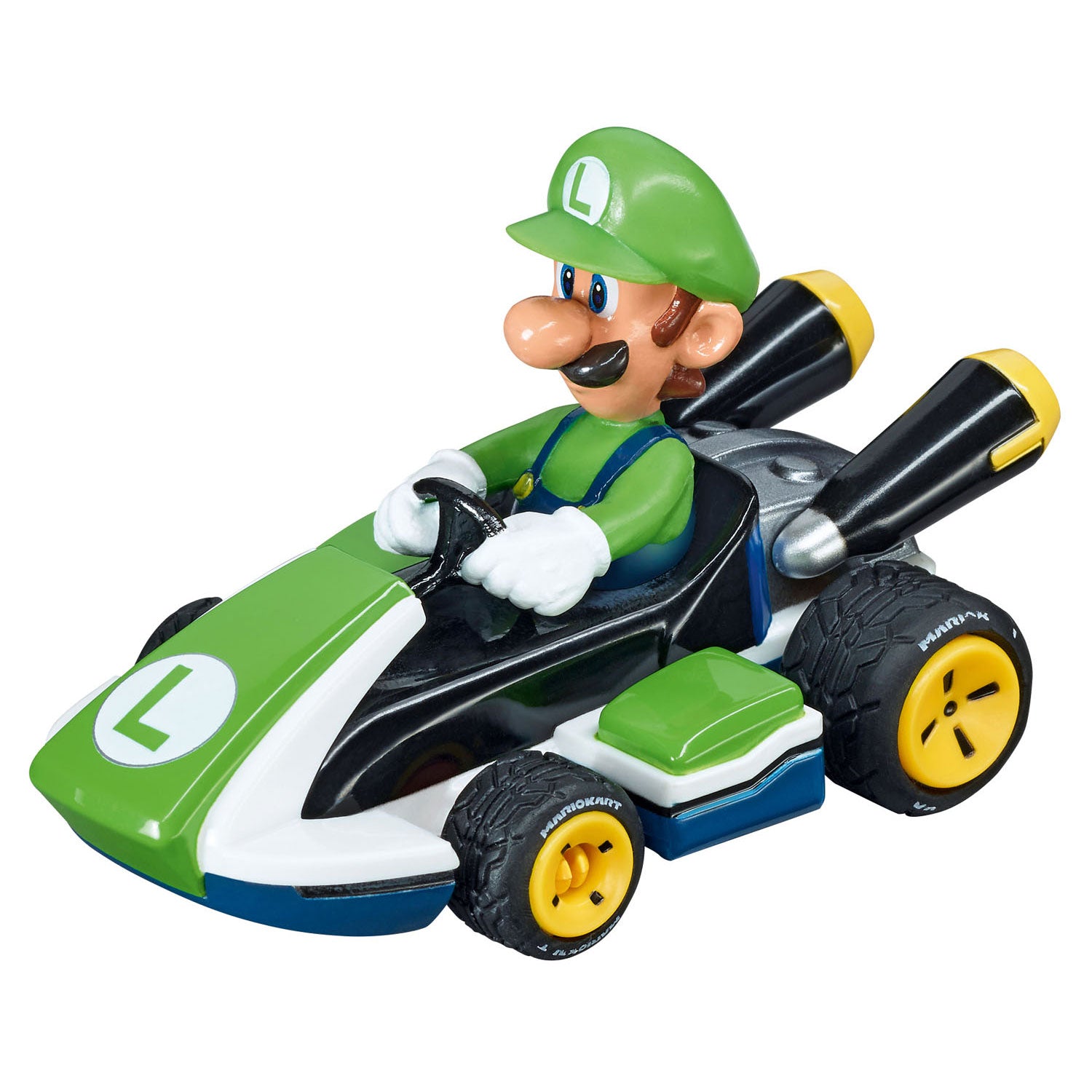 Carrera Licensed Mario Rc Slot Racing - 4.8 Mts - Mario & Luigi-CARRERA-4007486624917