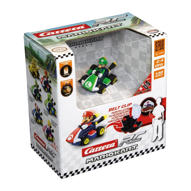 Carrera Licensed Mario Kart Mini Rc Luigi-CARRERA-9003150123590