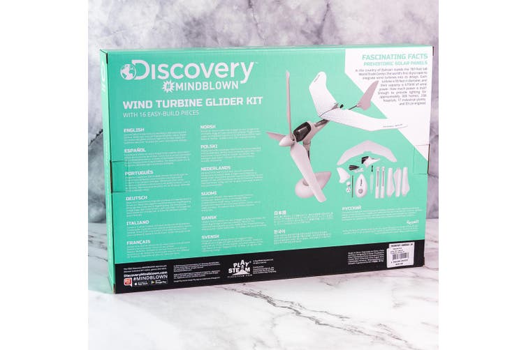 Discovery Kids Diy Wind Turbine Glider Kit-DISCOVERY