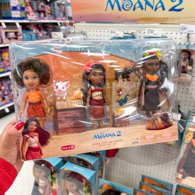 Moana2 Moana&Friends Petite Set 6-Dolls & Accessories-JAKKS-