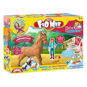 Flo Mee Meets Cloud Slime Horse-Set 
Tina & Amadeus-slime & Dough-Craze-4059779015155