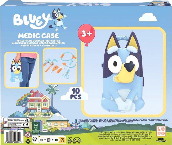 BLUEY CHARACTER MEDIC CASE