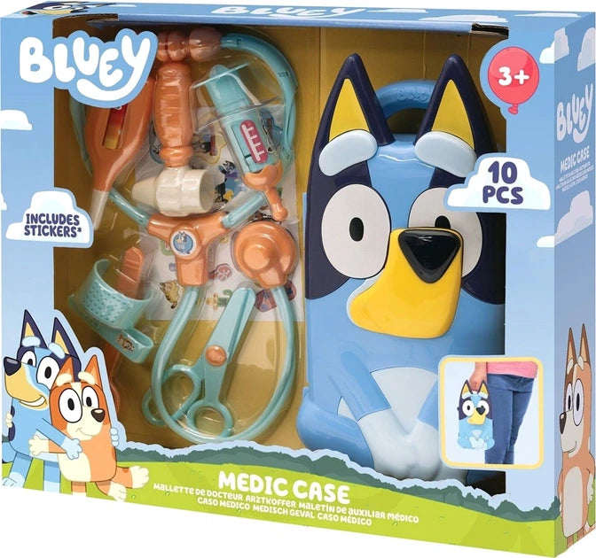 BLUEY CHARACTER MEDIC CASE