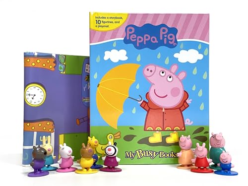 Eone Peppa Pig My Busy Books-ACTIVITY GAMES -Shubaik Lubaik-9782764351444