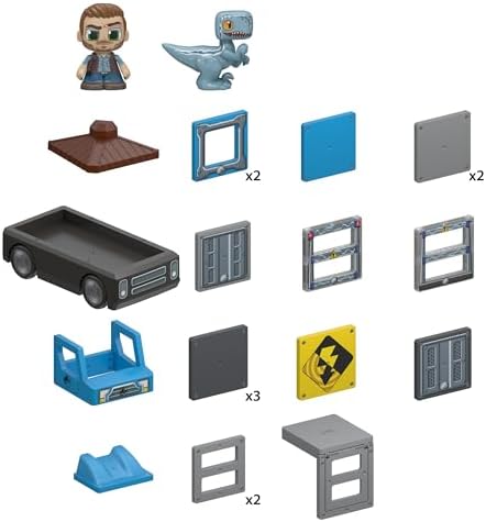 Ttown Jwd Dino Rescue Tset-ACTION FIGURES & PLAYSETS-Tile Town-