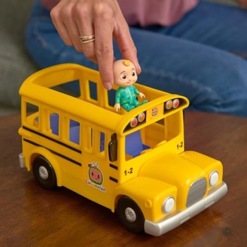 Cocomelon Feature Vehicle School Bus-Baby, Toddler & Preschool-JASWAR-