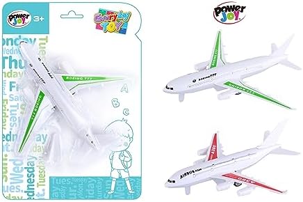 P.Joy Everyday Airplane Pullback 2Asstbc-Cars & Vehicles-P.JOY-