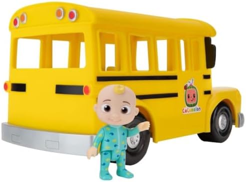 Cocomelon Feature Vehicle School Bus-Baby, Toddler & Preschool-JASWAR-
