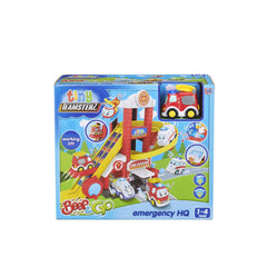 Tiny Teamsterz Beep & Go Emergency HQ With 1 Car