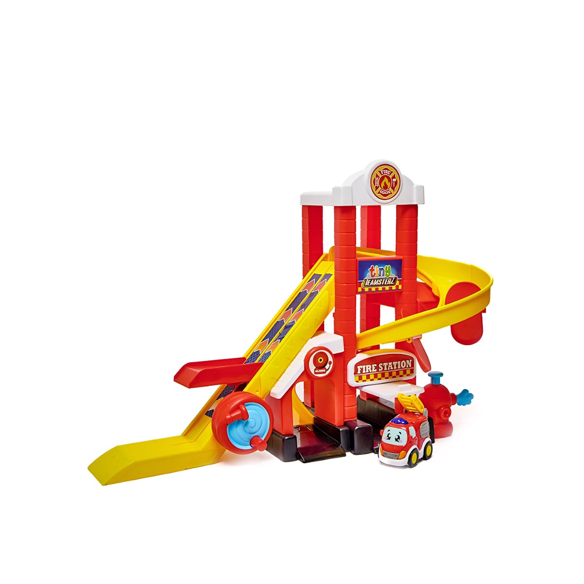 Tiny Teamsterz Beep & Go Emergency HQ With 1 Car