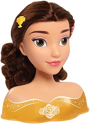 Disney Princess Basic Belle Styling Head-Dolls & Accessories-Disney Styling Head-