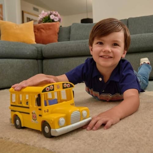 Cocomelon Feature Vehicle School Bus-Baby, Toddler & Preschool-JASWAR-