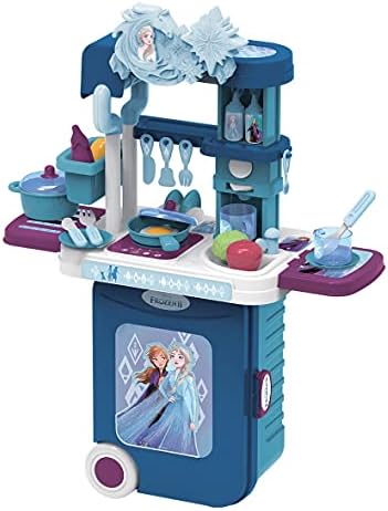 Frozen2 Kitchen Trolley Case 3In1-Dolls & Accessories-JAKKS-