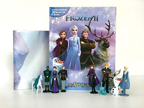 Disney Frozen Ii My Busy Book-ACTIVITY GAMES -Shubaik Lubaik-9782764349250