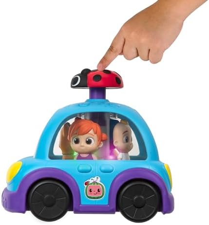 Cocomelon Vehicle Push N Sing B/O-Baby, Toddler & Preschool-JASWAR-