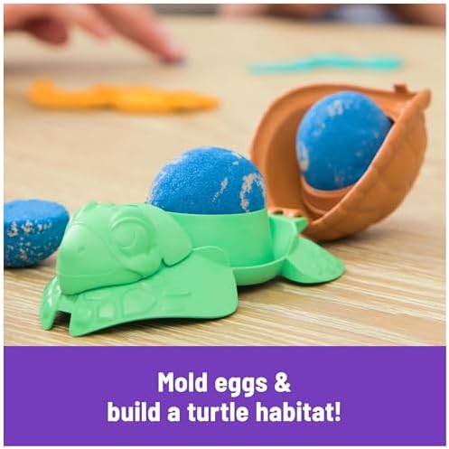 Kinetic Sand Turtle Beach Set-Slime & Dough-Kinetic Sand-681147012790