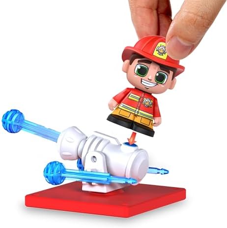 Tile Town Fire Station Tile Set-ACTION FIGURES & PLAYSETS-Tile Town-