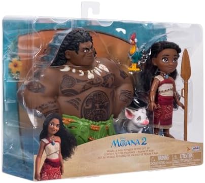 Moana2 Moana&Maui Petite Set-Dolls & Accessories-JAKKS-