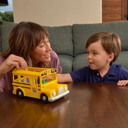 Cocomelon Feature Vehicle School Bus-Baby, Toddler & Preschool-JASWAR-