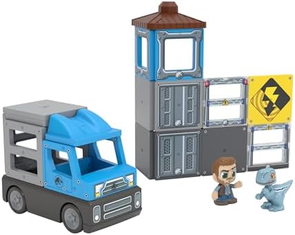 Ttown Jwd Dino Rescue Tset-ACTION FIGURES & PLAYSETS-Tile Town-