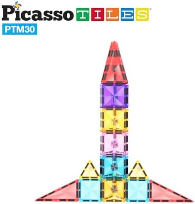 Picasso Mag. Mini Diamnd Rocket 30Pcs-Games & Puzzles-PICASO-