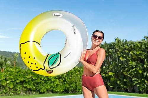 Bestway Swim Ring Lemon Tube 1.14M-ACCESSORIES & TUBS-Bestway-
