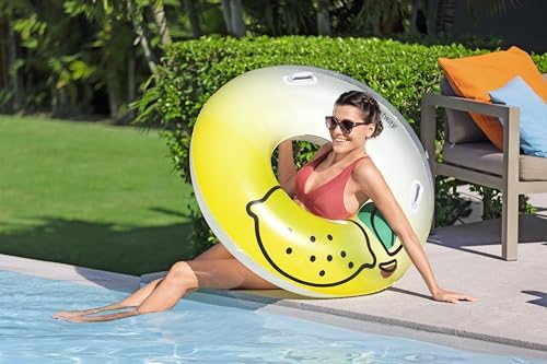 Bestway Swim Ring Lemon Tube 1.14M-ACCESSORIES & TUBS-Bestway-