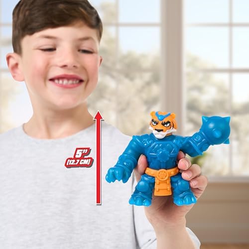 Heroes Of Goo Jit Zu S12 Smash Strikers Hero Pk Tygor-Action Figures-Go Jit Zu-