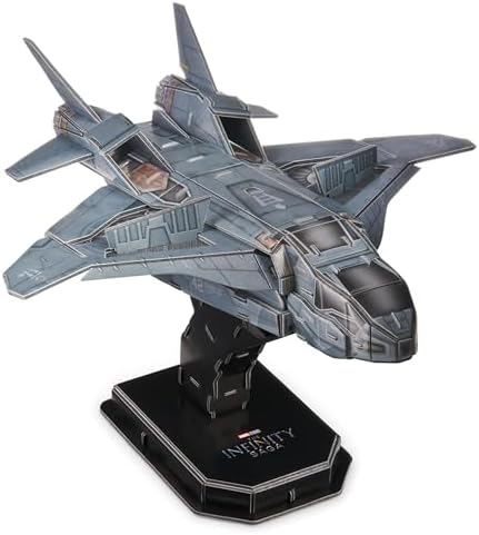 Puzzle 4D Marvel Quinjetl-Games & Puzzles-Cardinal Games-