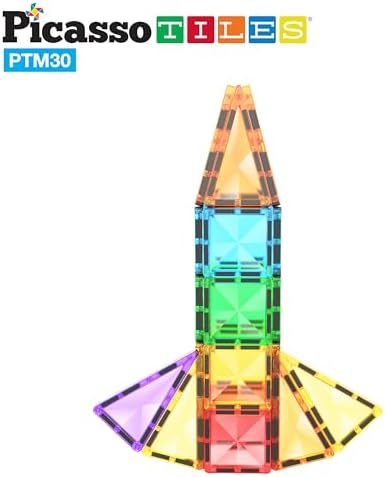 Picasso Mag. Mini Diamnd Rocket 30Pcs-Games & Puzzles-PICASO-