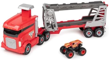Monster Jam 1:64 Launch N Go Hauler-Cars & Vehicles-Monster Jam-