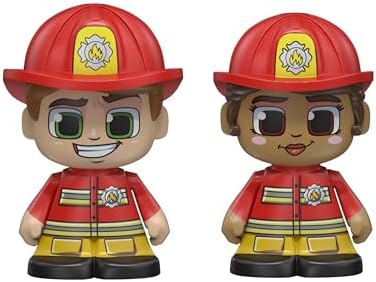 Tile Town Fire Station Tile Set-ACTION FIGURES & PLAYSETS-Tile Town-