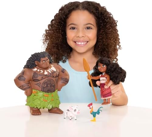 Moana2 Moana&Maui Petite Set-Dolls & Accessories-JAKKS-