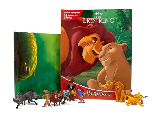 Disney Lion King My Busy Book-ACTIVITY GAMES -Shubaik Lubaik-9782764349113