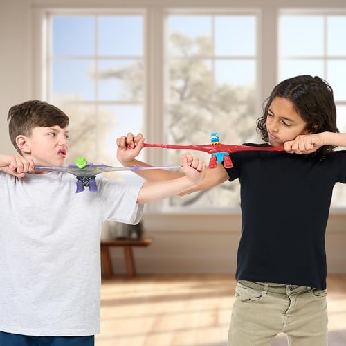 Heroes Of Goo Jit Zu S12 Smash Strikers Versus Pk Tyro Vs Rock Jaw-Action Figures-Go Jit Zu-